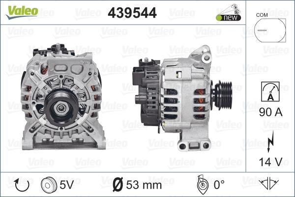 Valeo 439544 - Alternator furqanavto.az