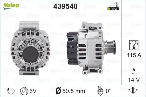 Valeo 439540 - Alternator furqanavto.az