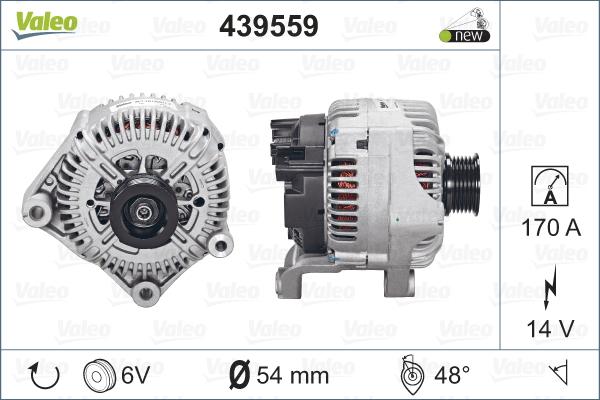 Valeo 439559 - Alternator furqanavto.az