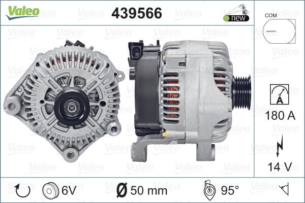 Valeo 439566 - Alternator furqanavto.az