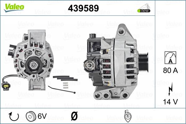 Valeo 439589 - Alternator furqanavto.az