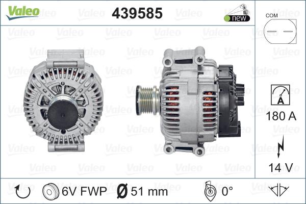 Valeo 439585 - Alternator furqanavto.az