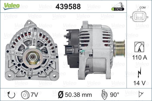 Valeo 439588 - Alternator furqanavto.az