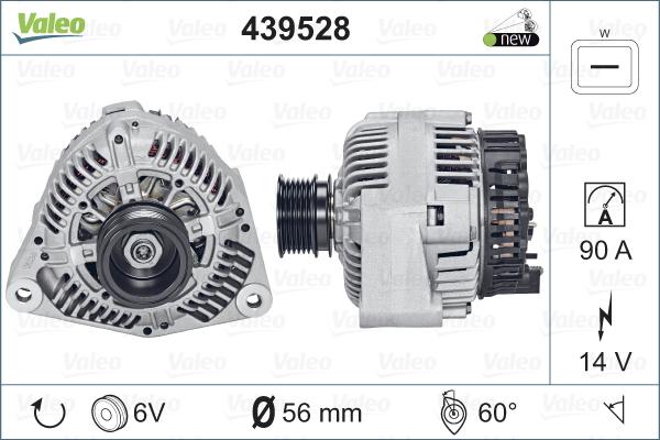 Valeo 439528 - Alternator furqanavto.az