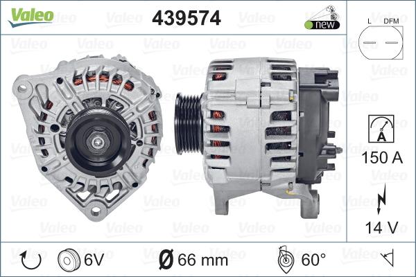 Valeo 439574 - Alternator furqanavto.az