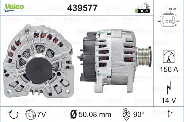 Valeo 439577 - Alternator furqanavto.az