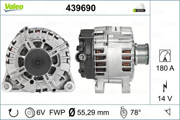 Valeo 439690 - Alternator furqanavto.az