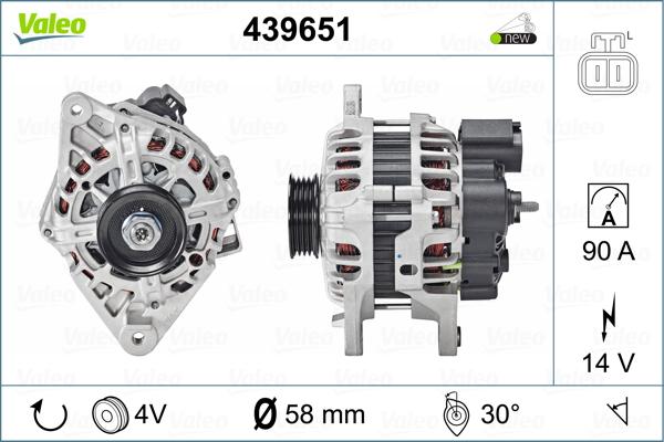 Valeo 439651 - Alternator furqanavto.az