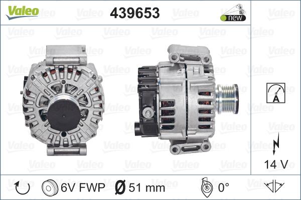 Valeo 439653 - Alternator furqanavto.az