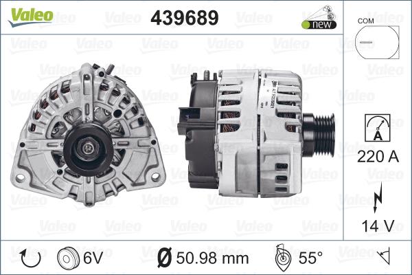 Valeo 439689 - Alternator furqanavto.az