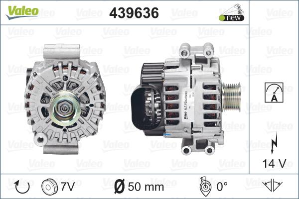 Valeo 439636 - Alternator furqanavto.az