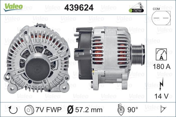 Valeo 439624 - Alternator furqanavto.az