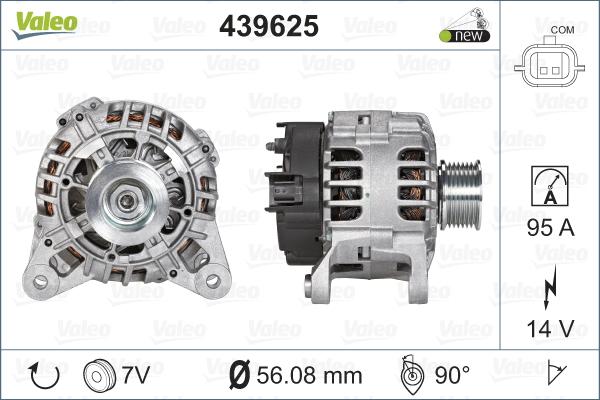 Valeo 439625 - Alternator furqanavto.az