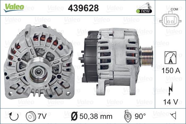 Valeo 439628 - Alternator furqanavto.az