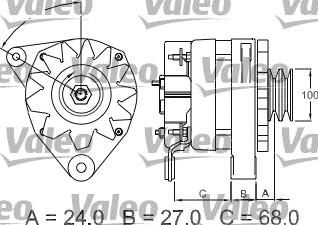 Valeo 439099 - Alternator furqanavto.az