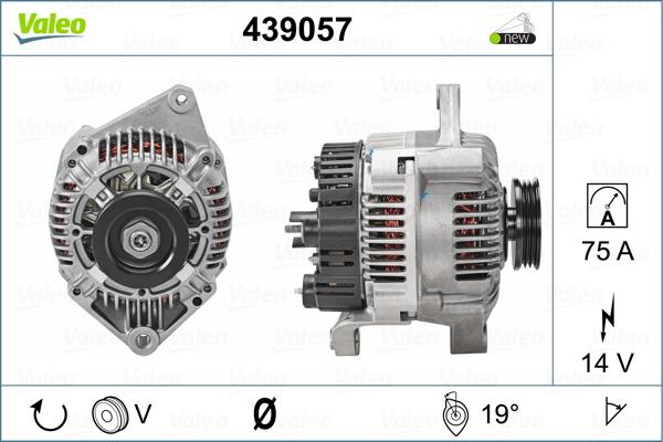 Valeo 439057 - Alternator furqanavto.az