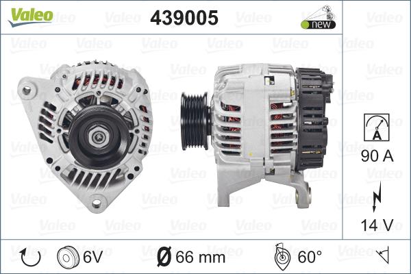 Valeo 439005 - Alternator furqanavto.az