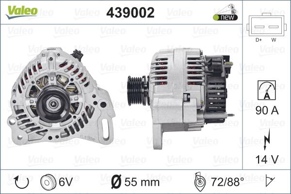 Valeo 439002 - Alternator furqanavto.az