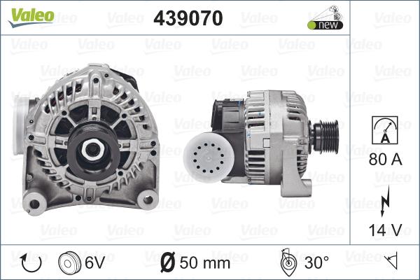 Valeo 439070 - Alternator furqanavto.az