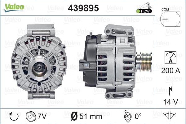 Valeo 439895 - Alternator furqanavto.az