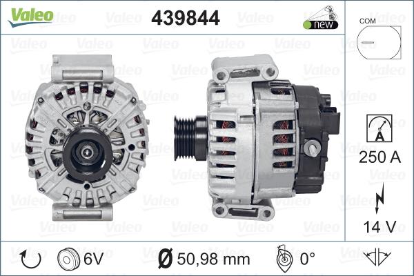 Valeo 439844 - Alternator furqanavto.az