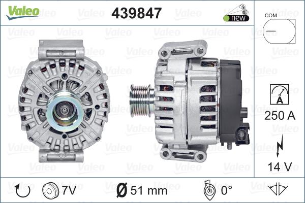 Valeo 439847 - Alternator furqanavto.az