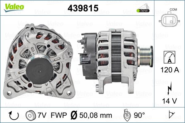 Valeo 439815 - Alternator furqanavto.az