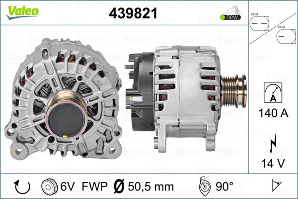 Valeo 439821 - Alternator furqanavto.az