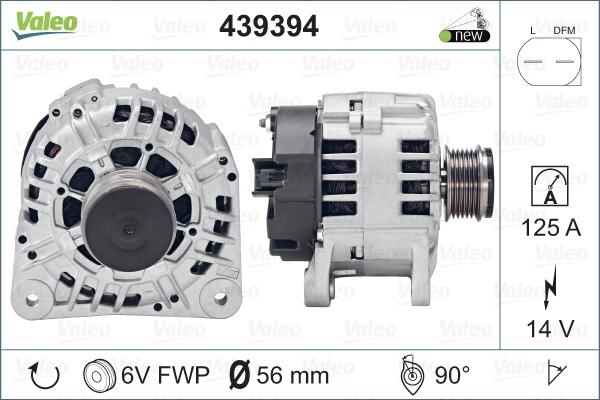 Valeo 439394 - Alternator furqanavto.az