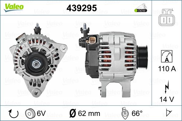 Valeo 439295 - Alternator furqanavto.az