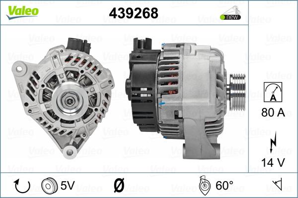 Valeo 439268 - Alternator furqanavto.az