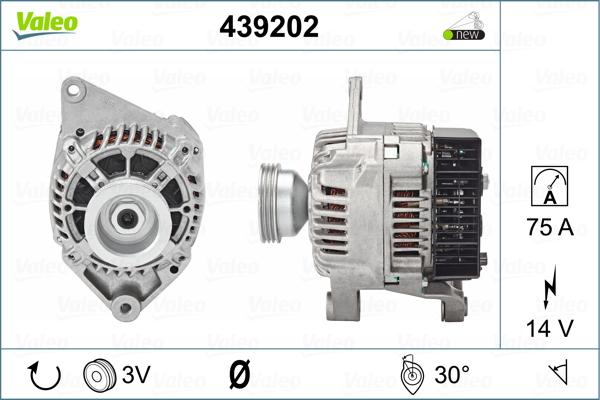 Valeo 439202 - Alternator furqanavto.az