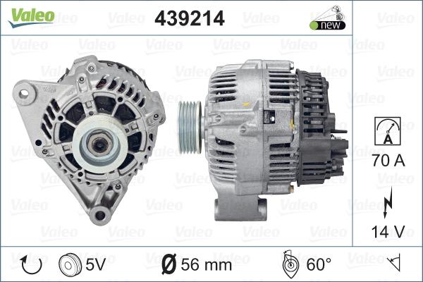 Valeo 439214 - Alternator furqanavto.az