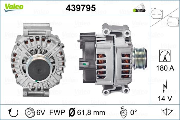 Valeo 439795 - Alternator furqanavto.az