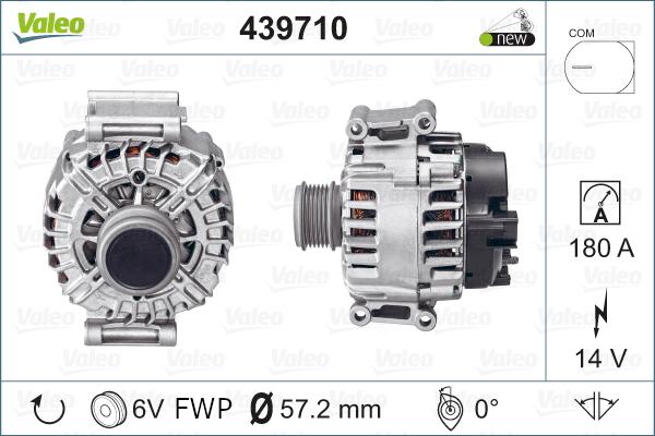 Valeo 439710 - Alternator furqanavto.az