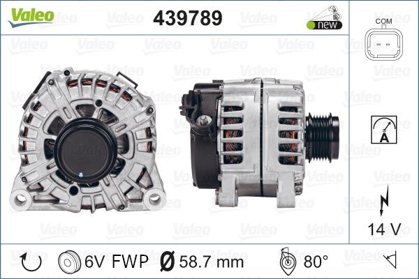 Valeo 439789 - Alternator furqanavto.az