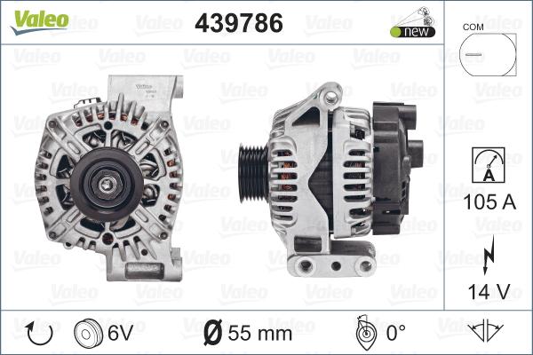 Valeo 439786 - Alternator furqanavto.az