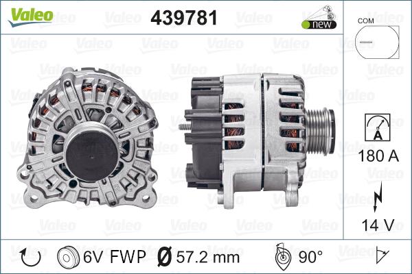 Valeo 439781 - Alternator furqanavto.az