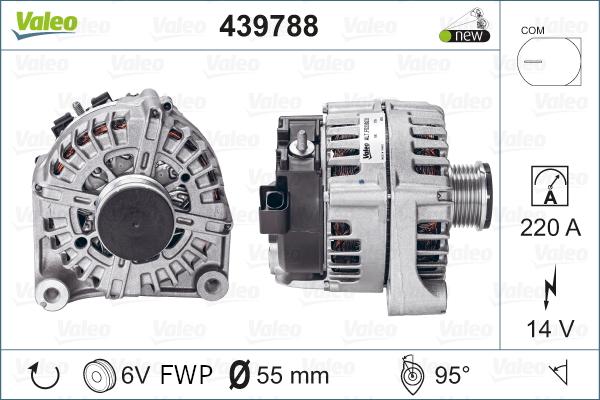 Valeo 439788 - Alternator furqanavto.az