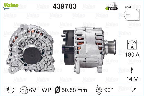 Valeo 439783 - Alternator furqanavto.az