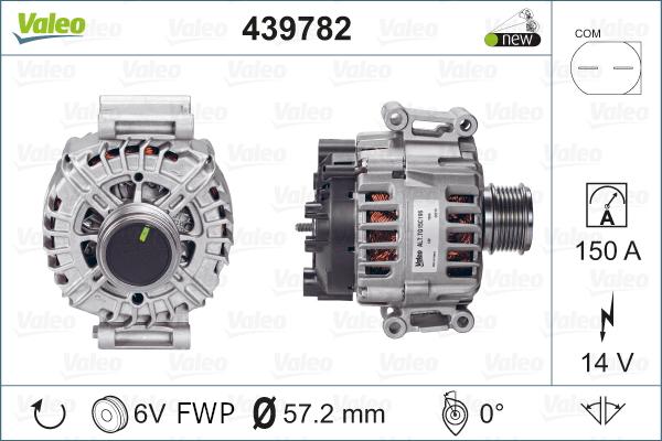 Valeo 439782 - Alternator furqanavto.az