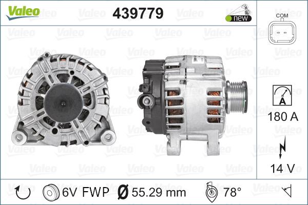 Valeo 439779 - Alternator furqanavto.az