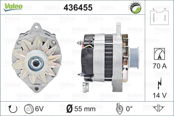 Valeo 436455 - Alternator furqanavto.az