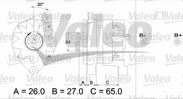 Valeo 436461 - Alternator furqanavto.az