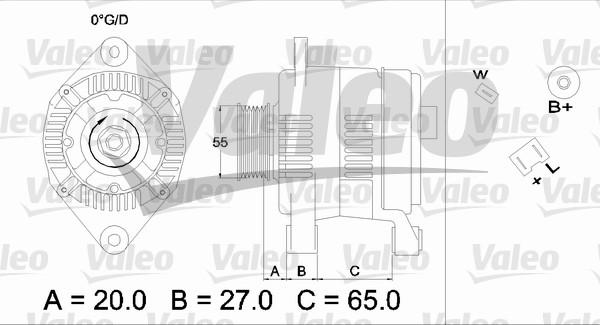 Valeo 436463 - Alternator furqanavto.az