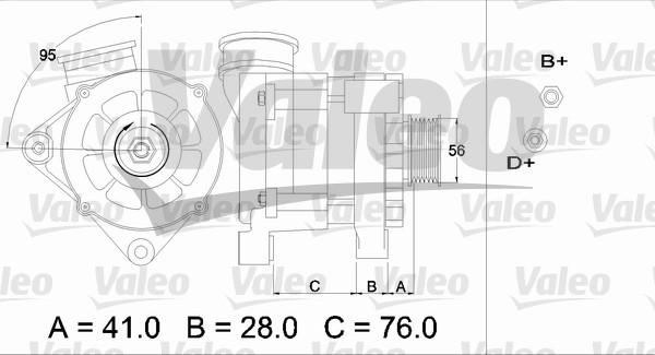 Valeo 436410 - Alternator furqanavto.az