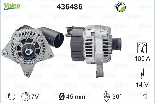 Valeo 436486 - Alternator furqanavto.az