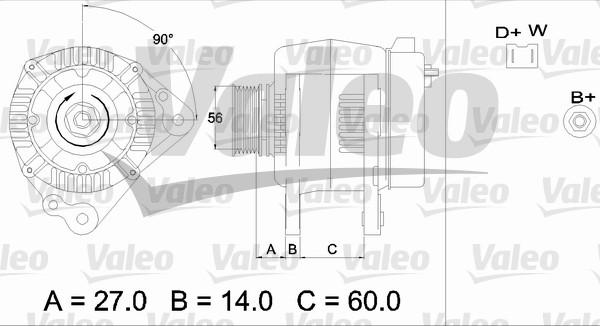 Valeo 436482 - Alternator furqanavto.az