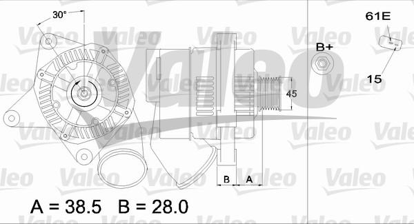 Valeo 436487 - Alternator furqanavto.az