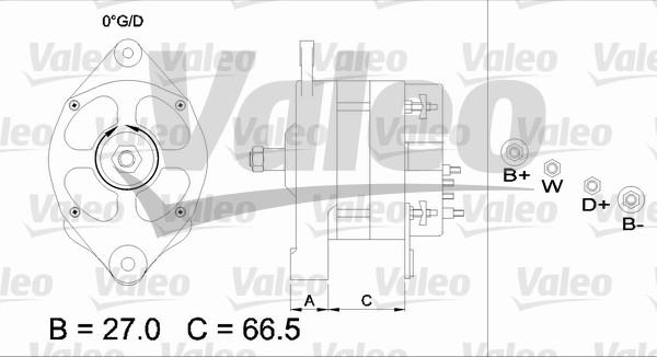 Valeo 436434 - Alternator furqanavto.az